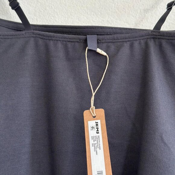 Skims Smooth Layers Cami Bodysuit in Graphite, Size XXS - Picture 5 of 5